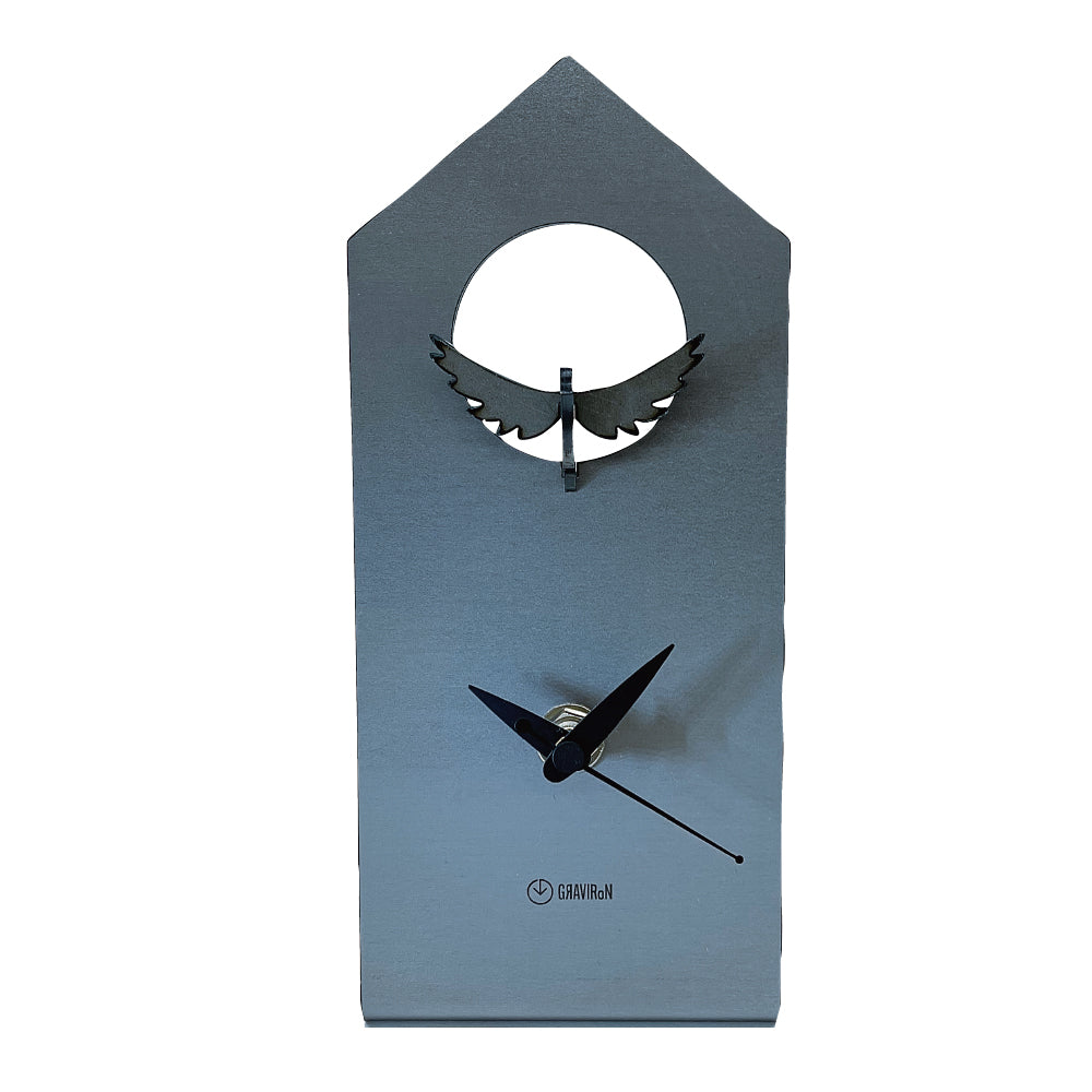 Bird Clock ハト　酸洗鉄